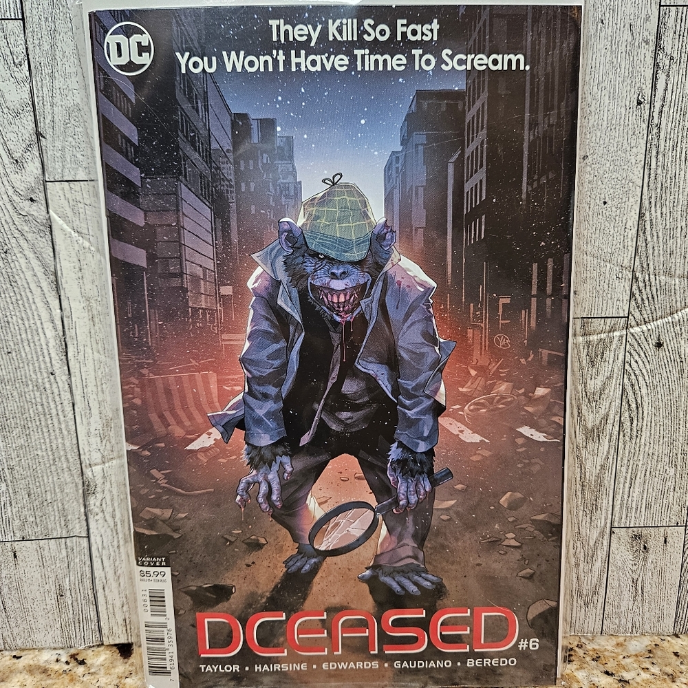 DCEASED #6 DC Comics They Kill So Fast You Won't Have Time To Scream Comic Book